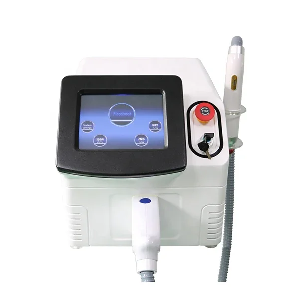 40% Discount 532nm 755nm 1064nm nd yag laser tattoo removal carbon q-switched nd tattoo removal pico laser with cooling