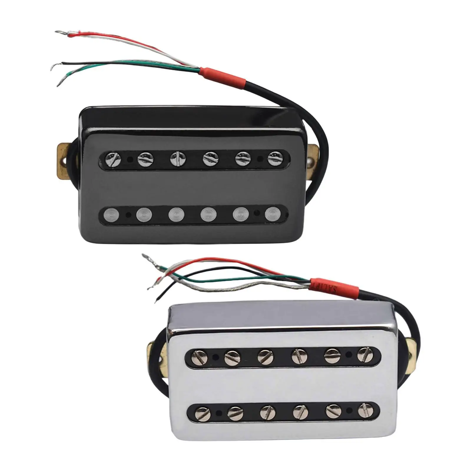 

Звукосниматель Humbucker с 2 винтами и 2 пружинами, простая установка, звукосниматель для грифа 7,5K для шестиструнных электрогитар, для гитаристов
