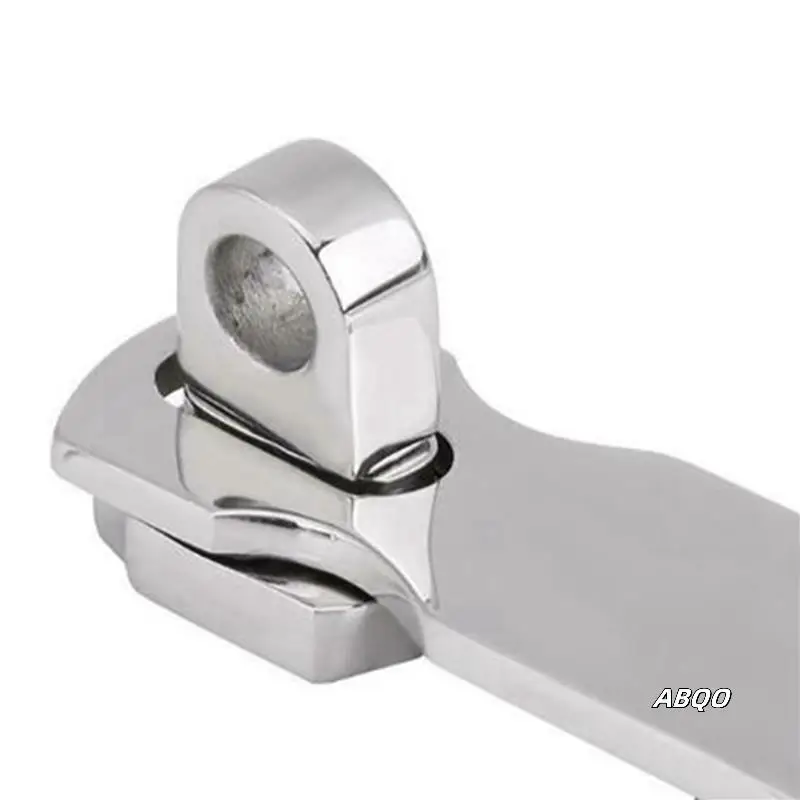 

4X Stainless Steel Flush Door Hatch Compartment Folding Bending Hinge Casting For Boat Marine Boat Accessories Marine