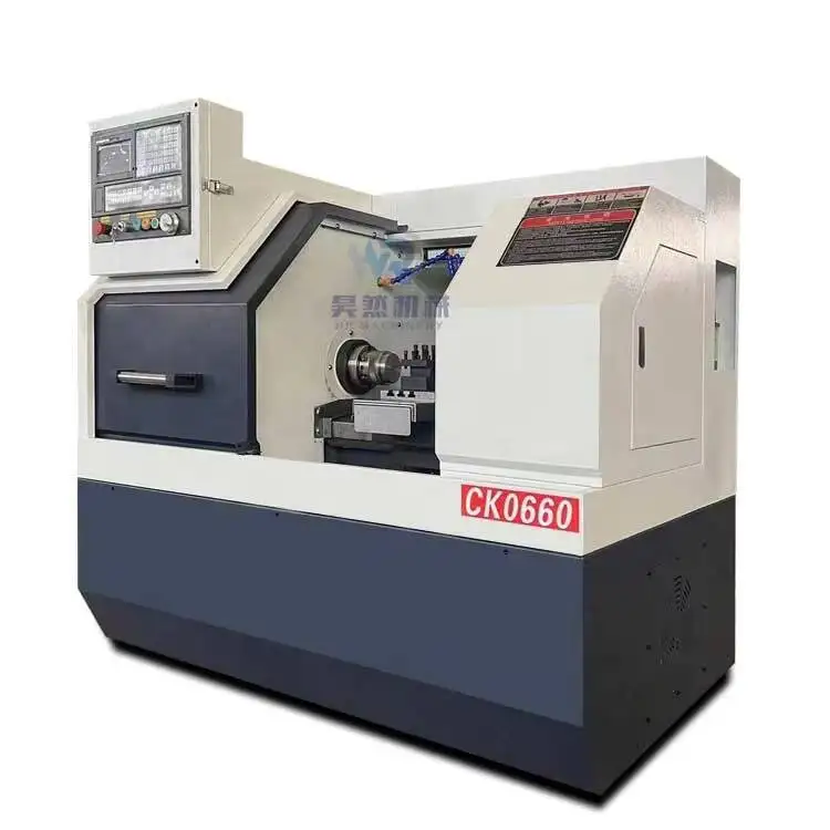Hot Sale Siemens Light Desktop Horizontal Small CNC Lathe Ck0660