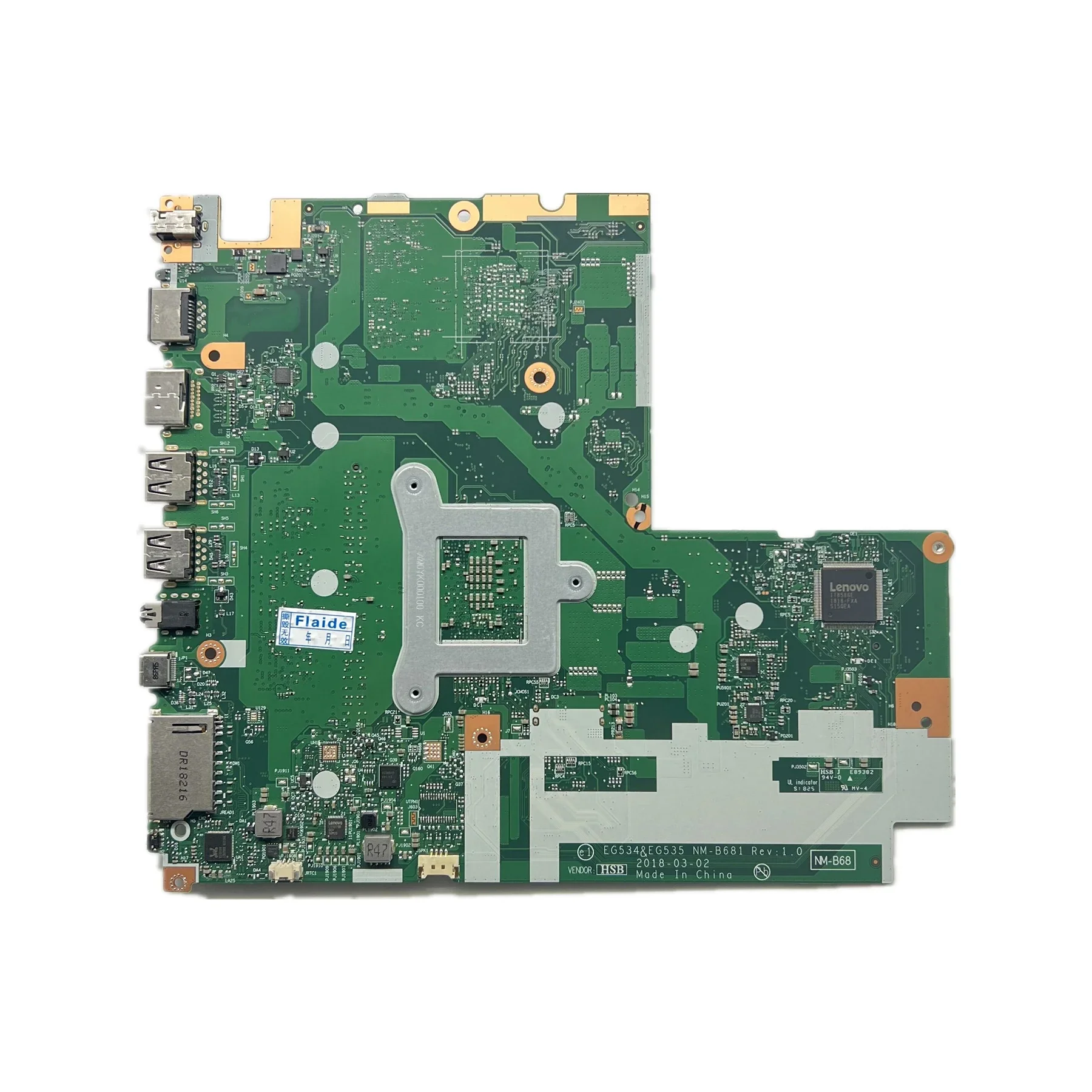 High Qualtiy Mainboard NM-B681 for Lenovo Ideapad 330-15ARR Laptop Motherboard with R3-2200U CPU 4GB-RAM 100% Tested