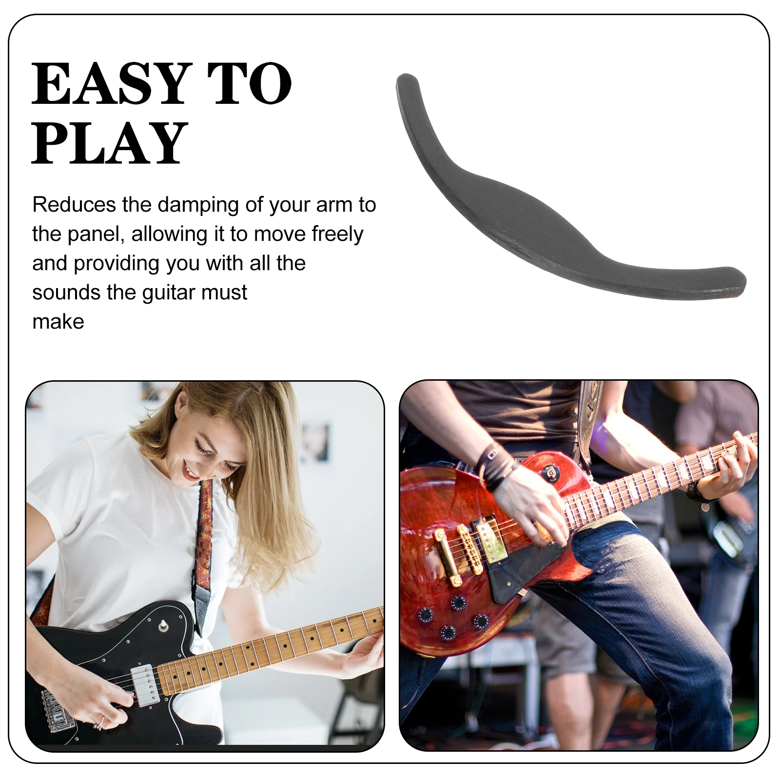 

Arm Rest Guitar Handguard Accessories Protection Supply Classical Acoustic Support Black Holder Child