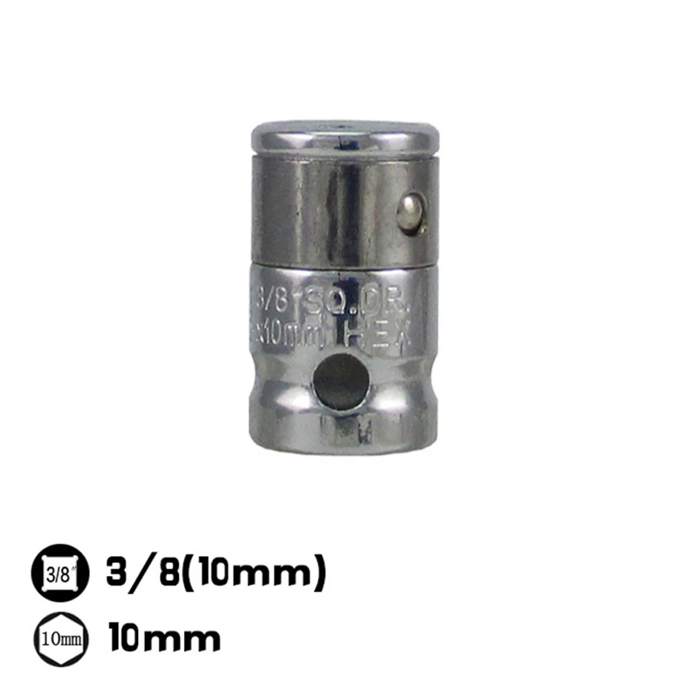 1/4" Square Drive To Hex Shank Socket Bits Converter Quick Release Screwdriver Holder Impact Socket Conversion Adapter Tool