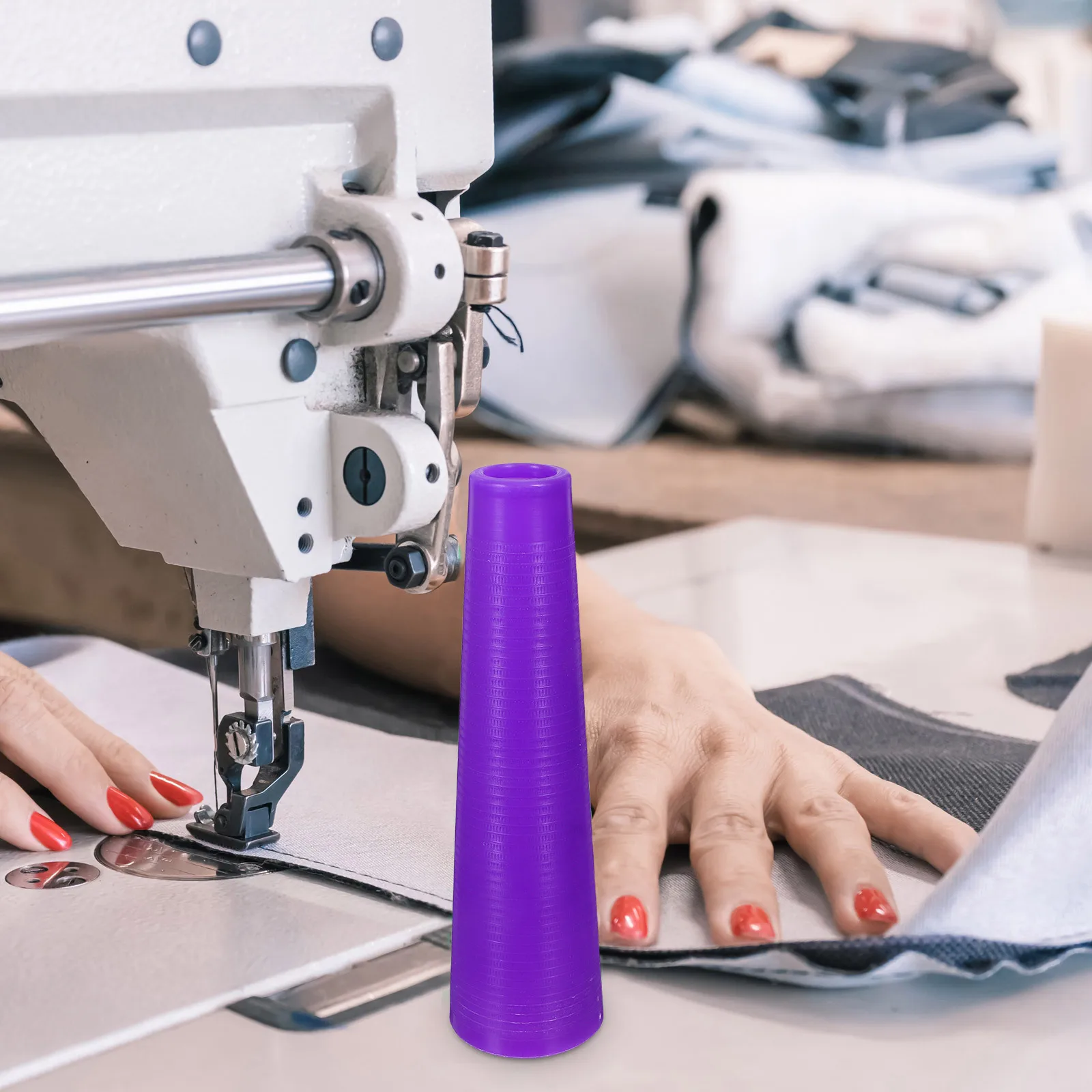 

10Pcs Plastic Bobbin Spool Tapered Yarn Winder for Embroidery Knitting Efficient Thread Winding Smooth Surface Technology