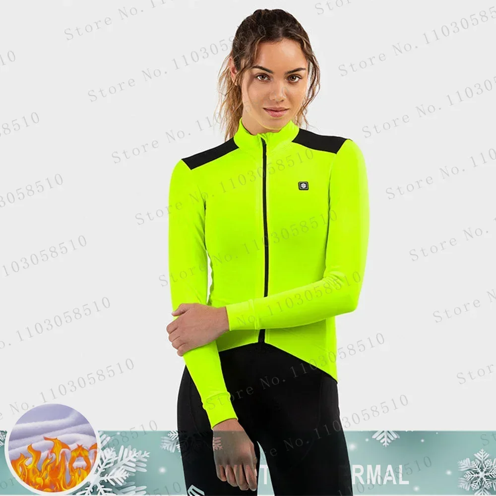 

Siroko Winter women Cycling Sets Maillot Road Bike Shirts Autumn Cycling Jerse Long Sleeve Bicycle Clothing Riding Sportswear