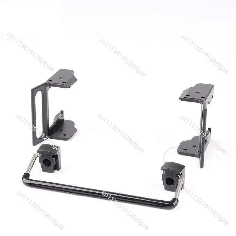 Metal Alloy Fixed Support Stand Kit With Hand Grip For Portable Shortwave Signal Receiving Device