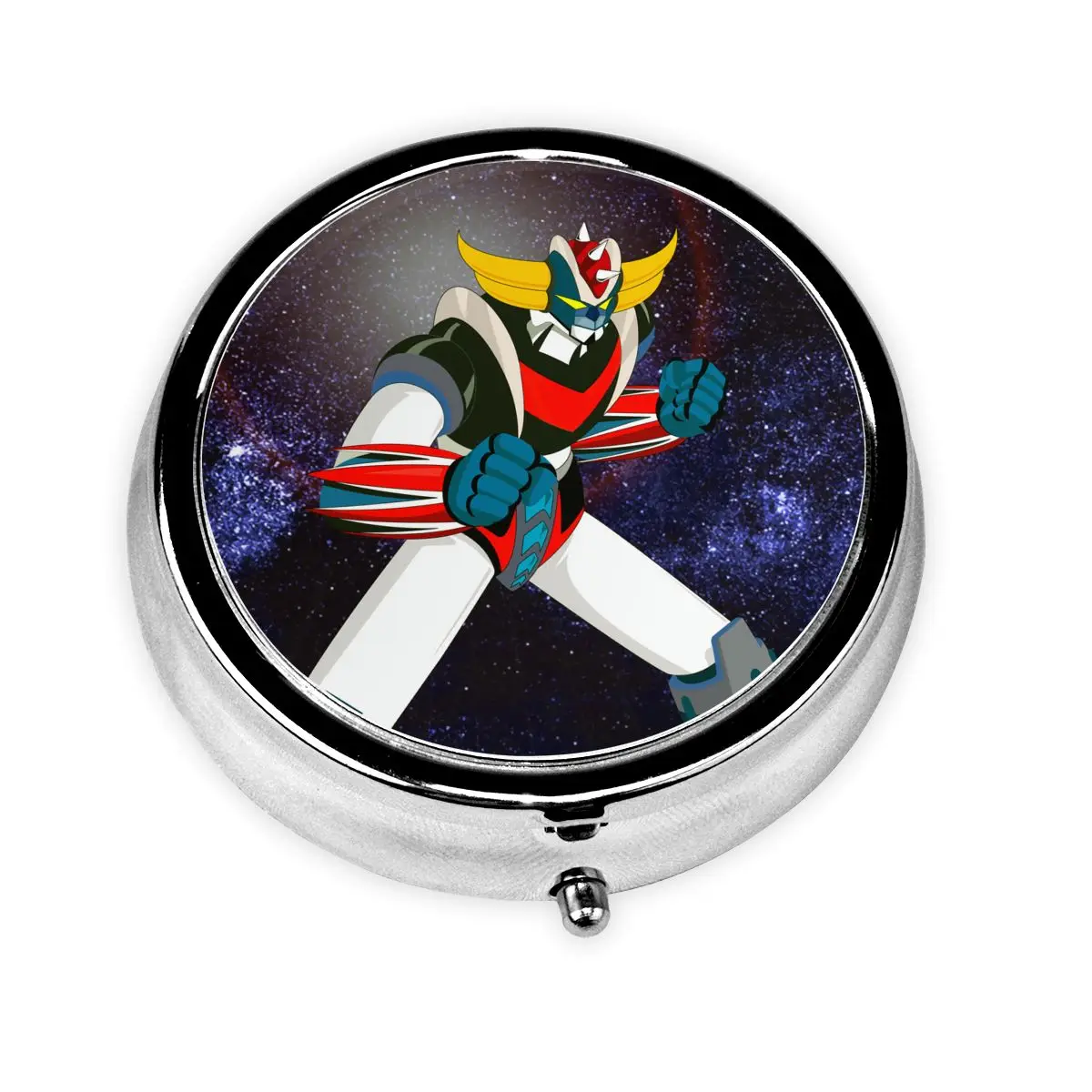 

НЛО Робот Mazinger Z Органайзер для таблеток для путешествий Grendizer Аниме Манга Медицинская коробка Чехол для таблеток Разветвители Коробка для хранения карманов Кошелек