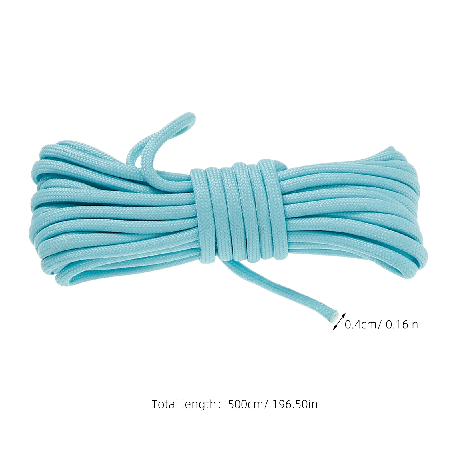 5 قطعة حبل خيمة عاكسة الثقيلة البوليستر التخييم في الهواء الطلق الحبل متعددة الوظائف مقاومة للاهتراء حبل لقطب الخيمة مرونة #3