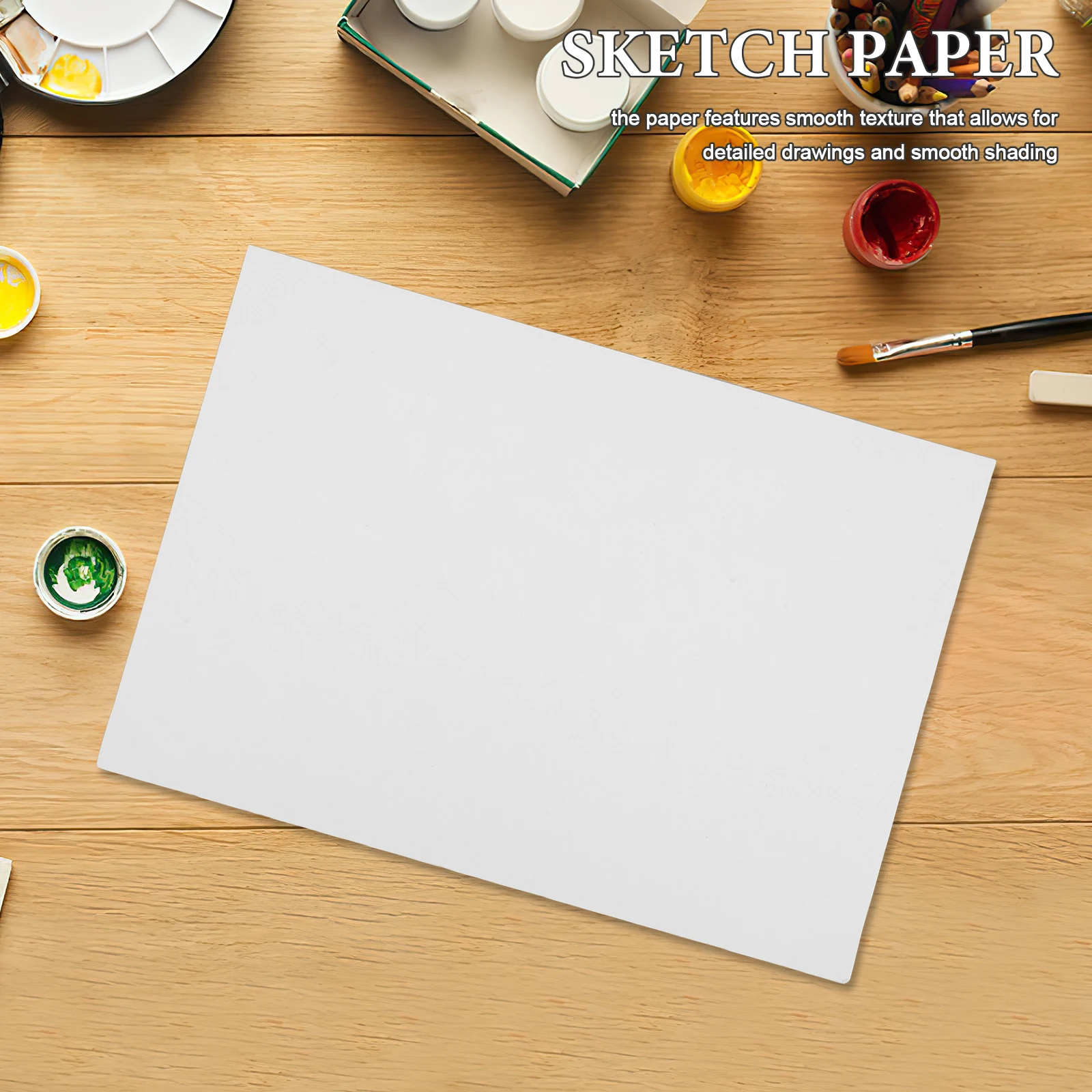 

100SheetsSketchPaperBlankDrawingforKidsThickSketchbookCalligraphyPracticalPaintingPaperSchoolAccessoriesArtSupplies