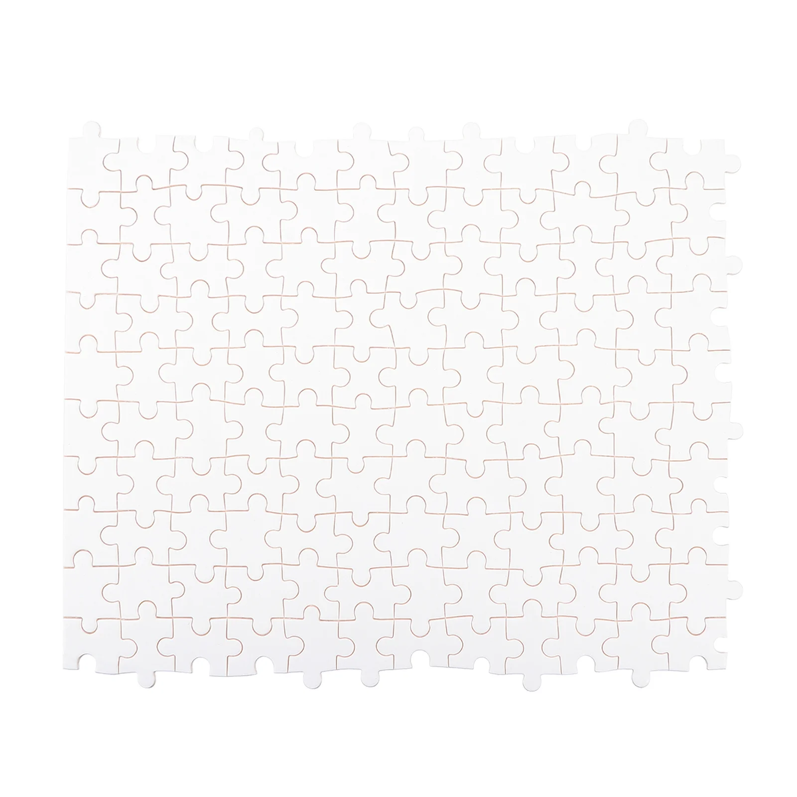 1000 Peças de Quebra-Cabeça de Madeira em Branco para Transferência Térmica, Suprimentos para Artesanato de Quebra-Cabeça Personalizado, Decorações para Convites