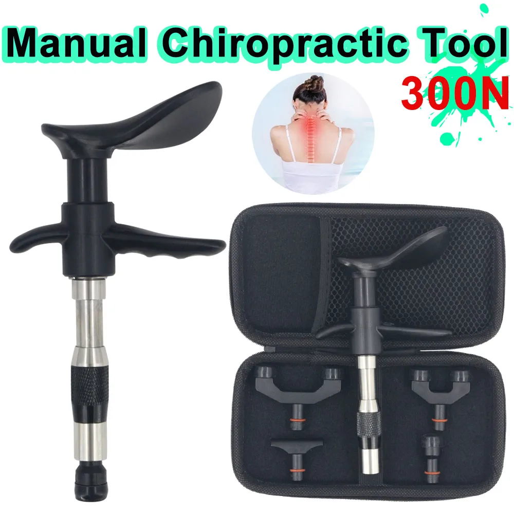 300N инструменты для регулировки хиропрактики, ручной массажный пистолет для массажа позвоночника, спины, 10 уровней, инструмент для регулировки позвоночника, новый