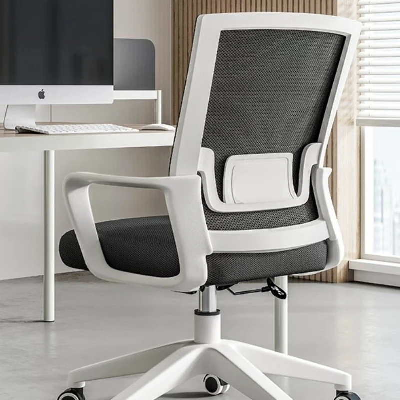Nordic Minimalist Office Chair Comfortable Gaming Designer Office Chair Elegant Leather High Back Cadeira Gamer Home Furniture