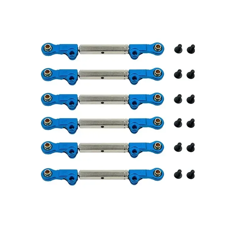 

FOR 1/10 MJX Hyper Go 10208 V2 Little Monster Remote control car parts Metal upgrade parts Pull Rod