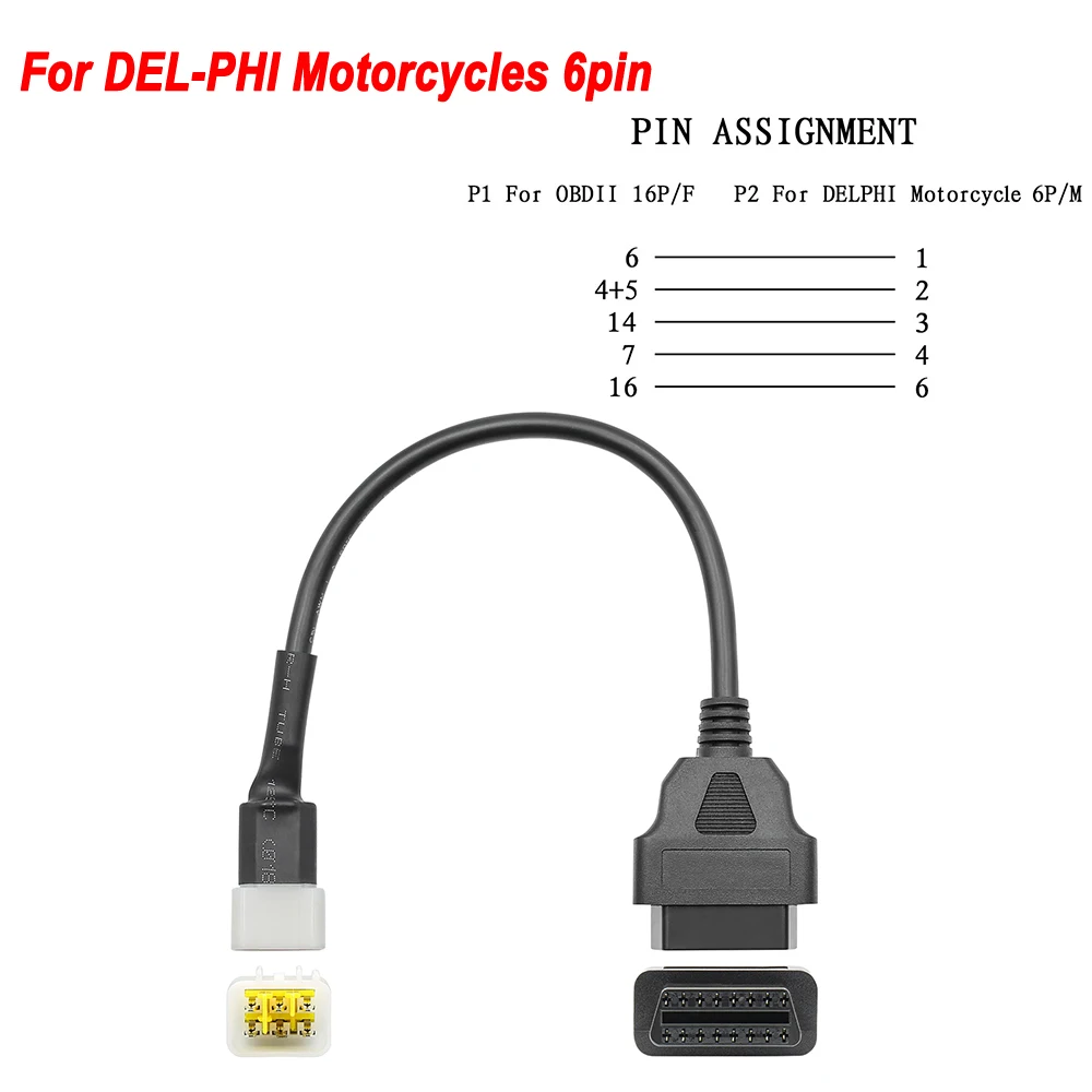 For KTM OBD 2 Extension cable OBD2 Connector Motorcycle Motobike For YAMAHA For HONDA Moto For SUZUKI For Ducati For Kawasaki