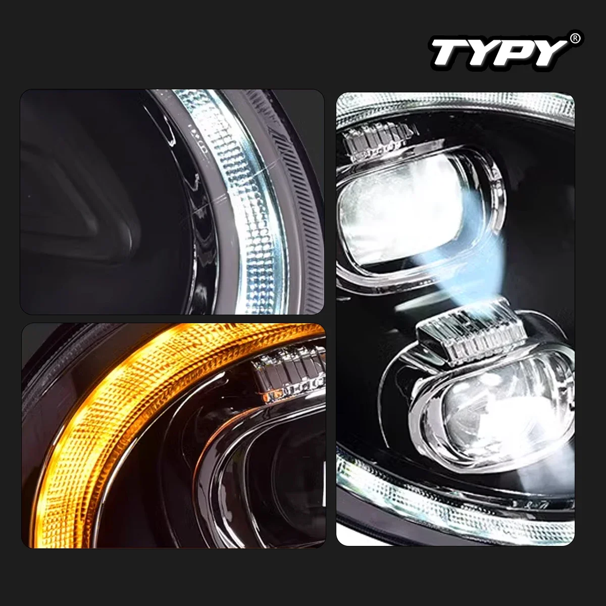 Car Headlights For Volkswagen Beetle 2013-2020 LED Car Lamps Daytime Running Lights Dynamic Turn Signals Car Accessories