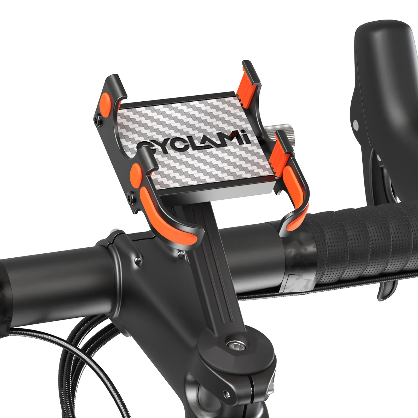 AliExpress CYCLAMI Phone Mount Stand MTB Road Bicycle Holder Anti-shake Aluminum Alloy Bike Bracket Anti-slip Cycling Accessories