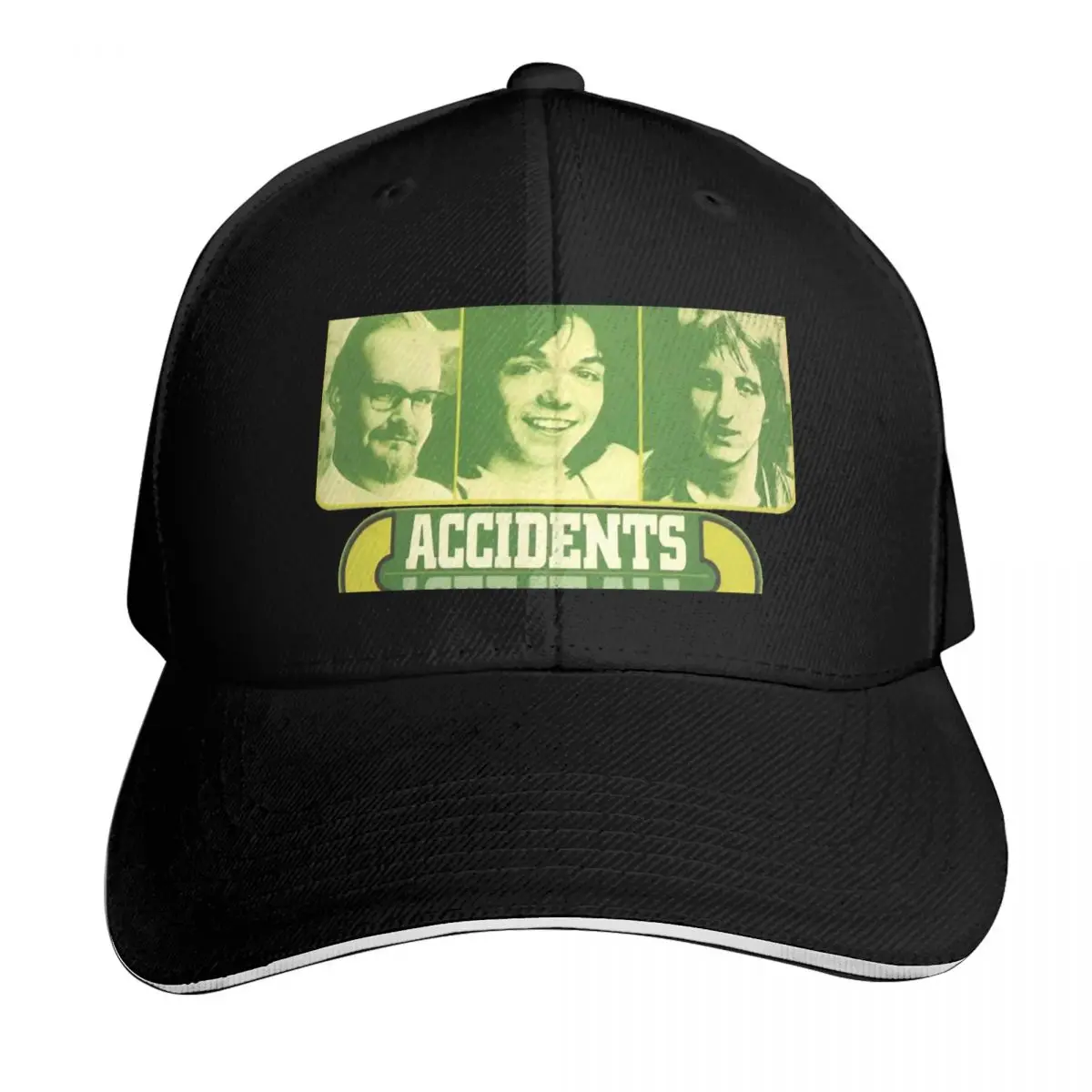 

blackwhitereddesign heavy metal rock thunderclap newman band tour Classic T-Shirt Baseball Cap Sunhat Golf Hat Men Hats Women's