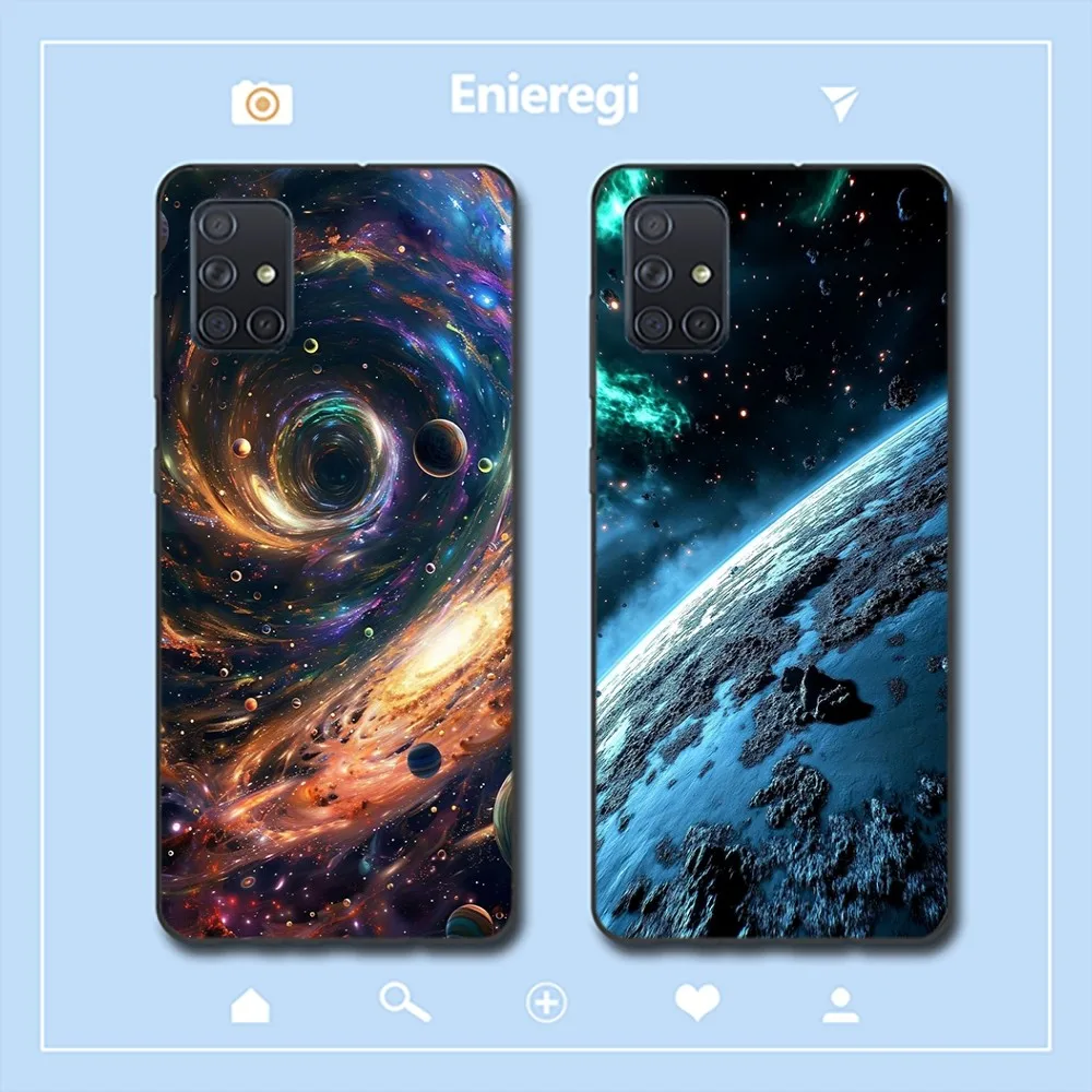 

Space For Galaxy Universe Phone Case For Samsung A 10 11 12 13 20 21 22 30 31 32 40 51 52 53 70 71 72 73 91 13 Shell