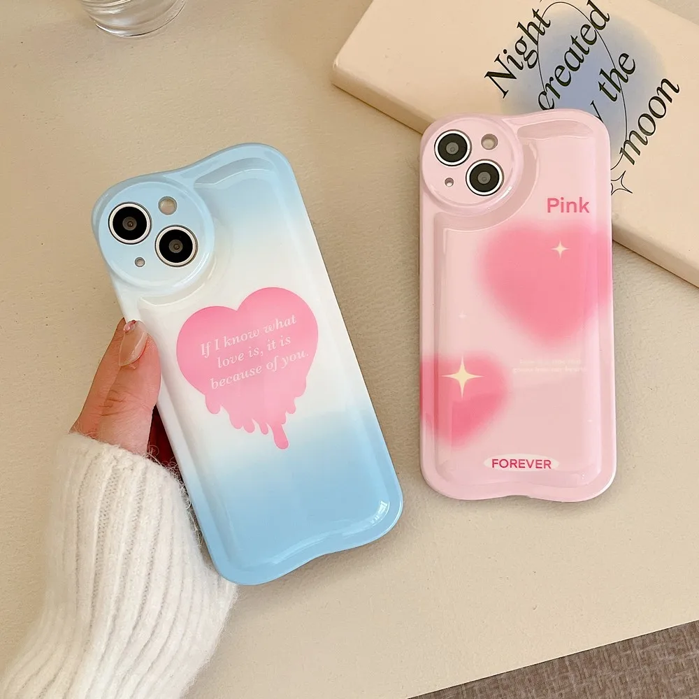 Love Pattern Air Cushion IMD Case for iPhone 13 13Pro 13Promax 12Pro X XR XS 12 12promax 11 11Promax Soft Back Cover