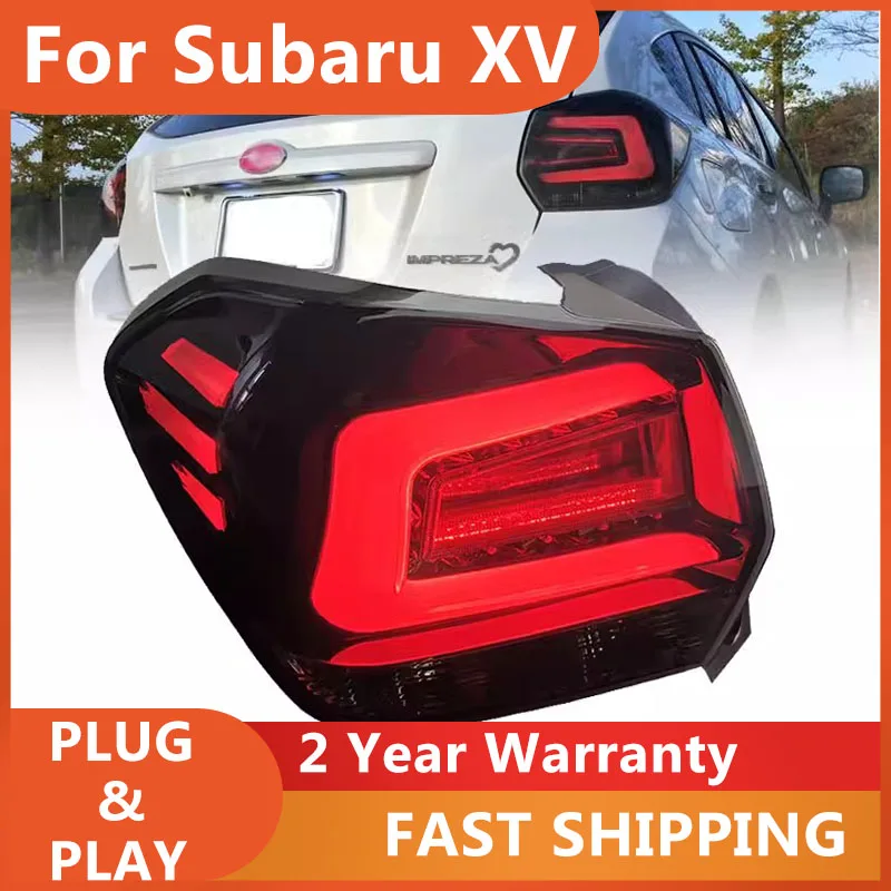 

Car Styling for Subaru XV Taillights 2013 2014 2015-2016 XV Tail Lamp Rear DRL Fog Brake Turn Signal Reversing