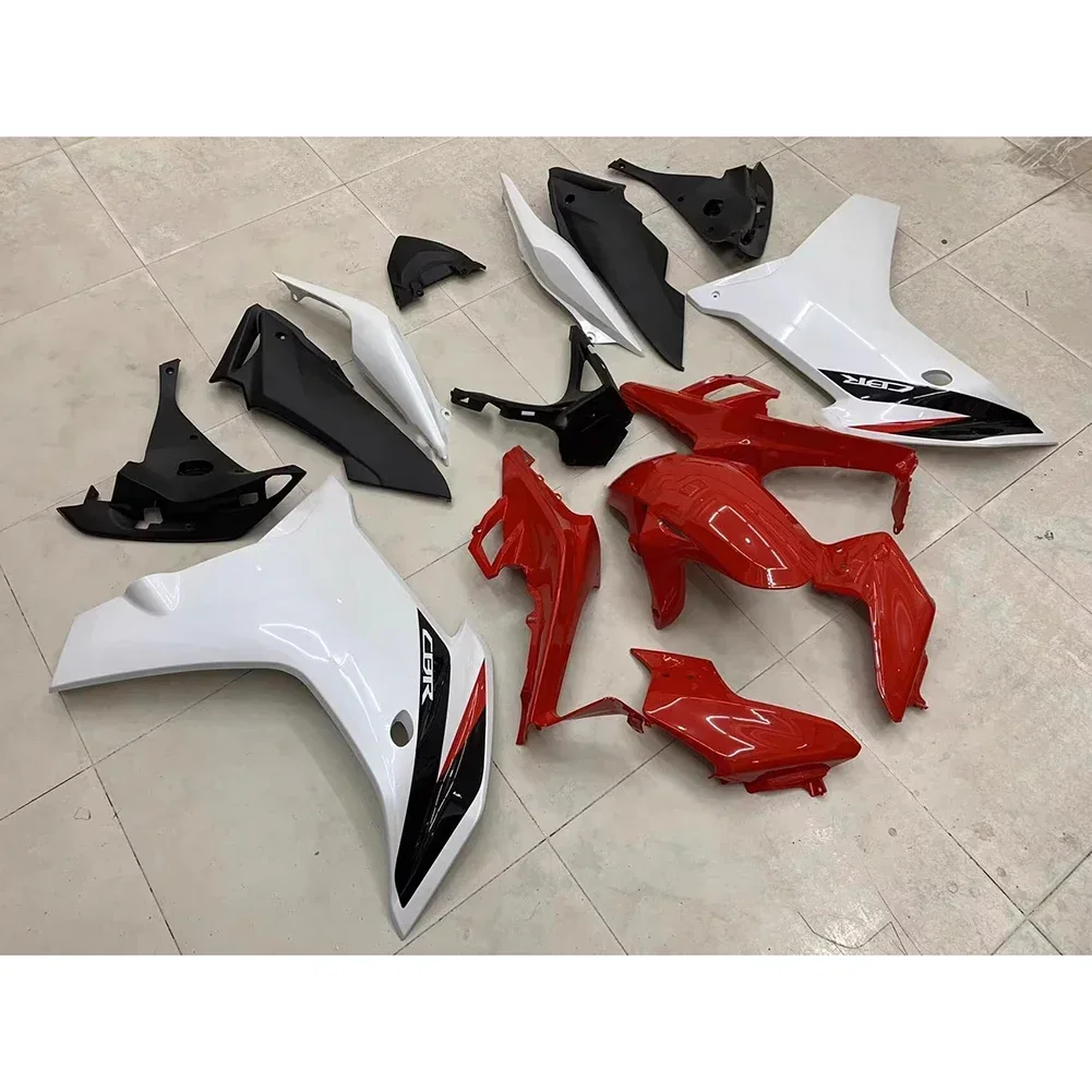 Injection Motorcycle Fairing kit Bodywork Fit For Honda CBR 600 RR F4I 2011-2013 Red With White