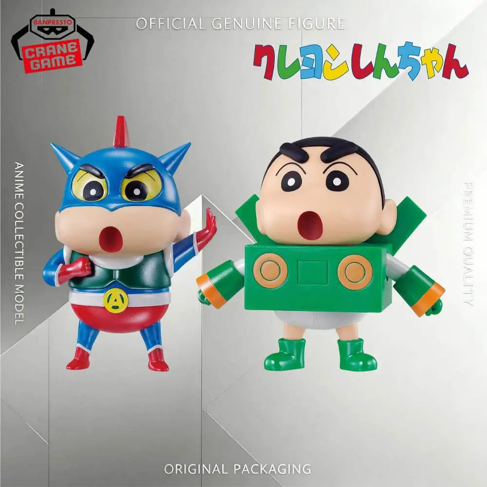 y genuino de Banpresto, Crayon Shin Chan, Máscara de Acción de Color Especi