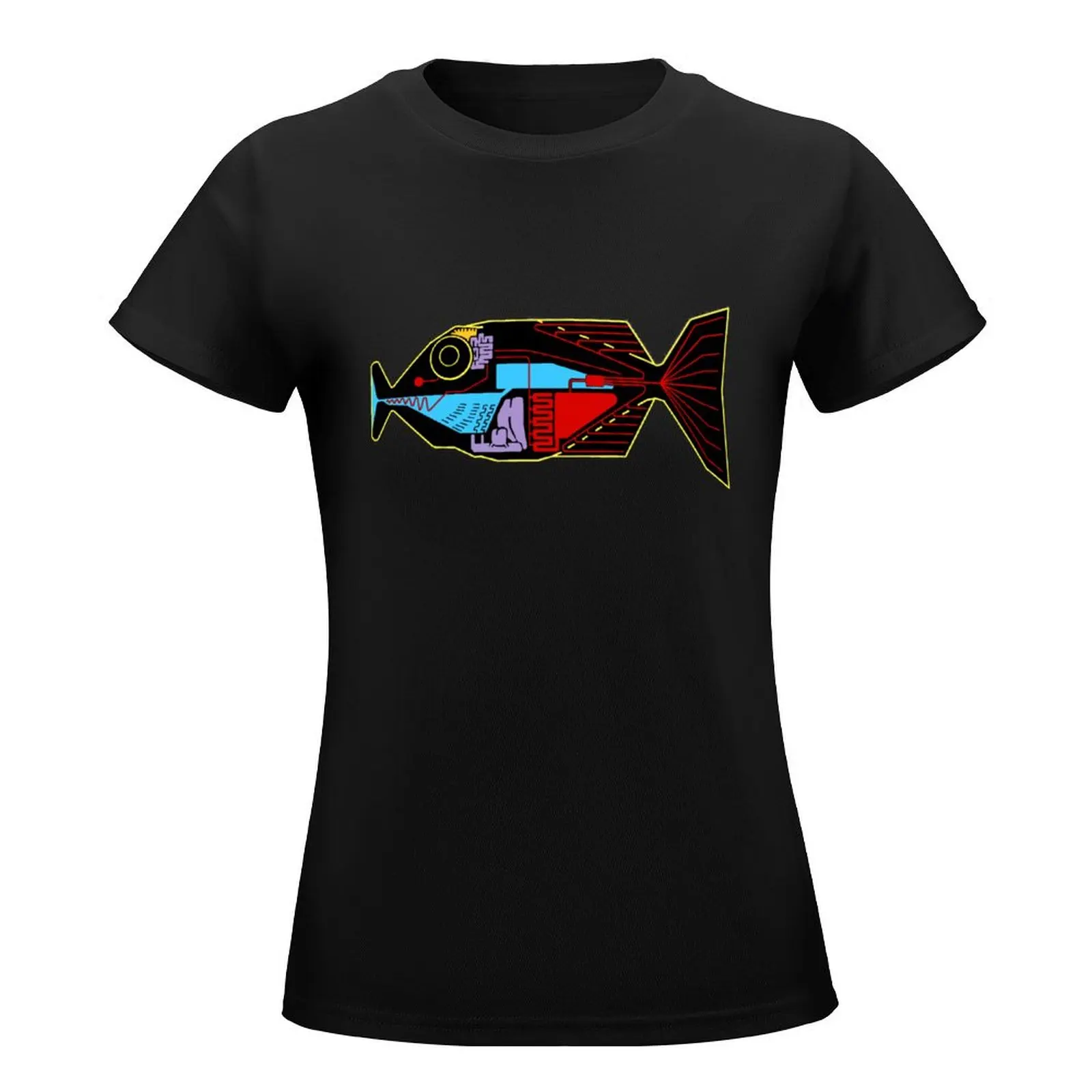 The Babelfish (Hitchikers Guide to the Galaxy) T-Shirt Short sleeve tee shirts graphic tees t shirt for Women