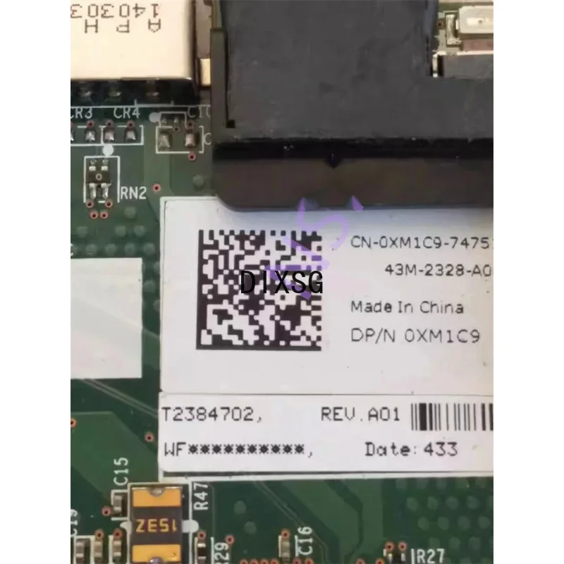 Originale PER DELL Server R620 Pannello di Controllo Frontale XM1C9 0XM1C9 CN-0XM1C9 Prova di 100% Ok