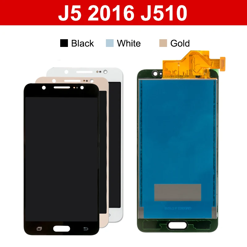 Schermo Per Samsung Galaxy J5 2016 J510 Display J5 2017 J530 Sostituzione Dello Schermo LCD J5 2015 J500 Touch Pannel Digitizer Assembly