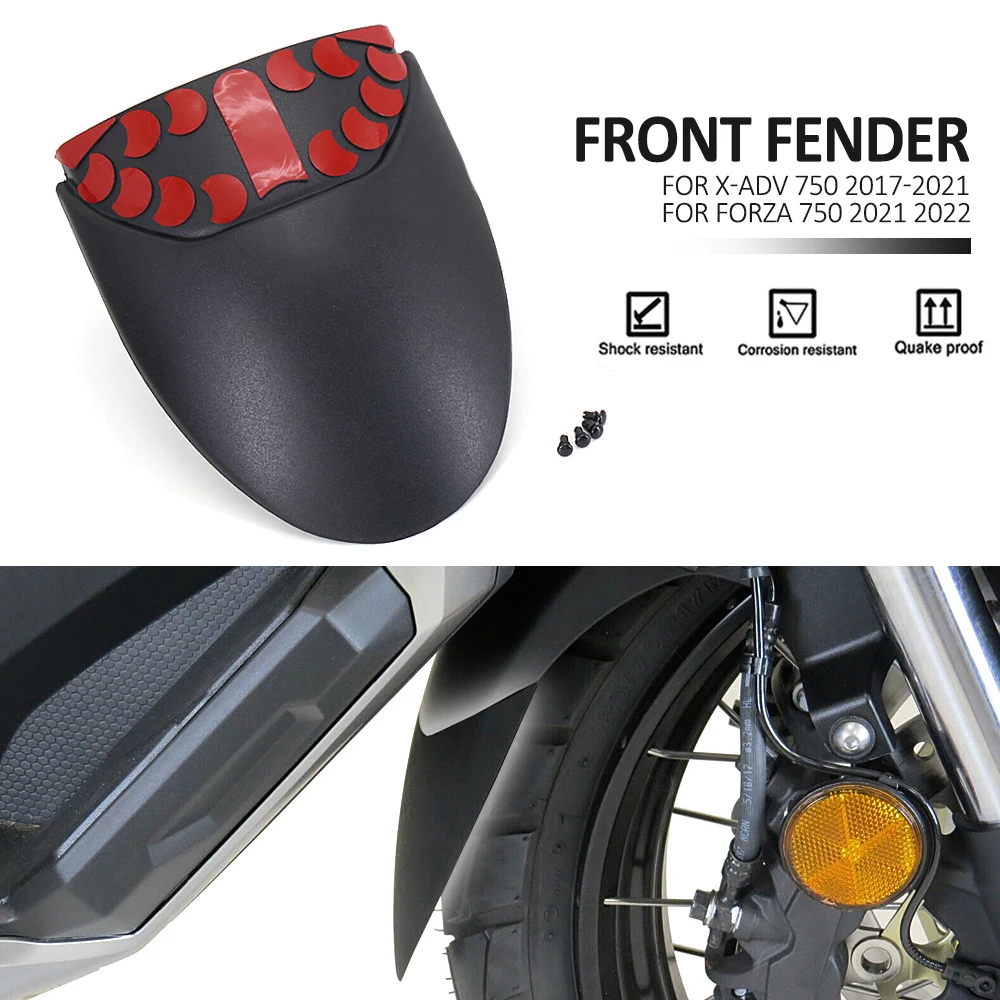 

New Motorcycle Accessories For HONDA X-ADV750 XADV FORZA 750 Front Mudguard Mudapron Fender Dirtboard Rear Extender Extension