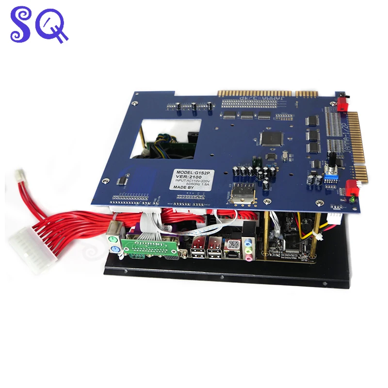 

Jamma Arcade PCB Board 2100 IN 1 SSD Pc To Jamma Multi Game Board Arcade VGA Output Game Board 2100 In 1 Jamma Game Board