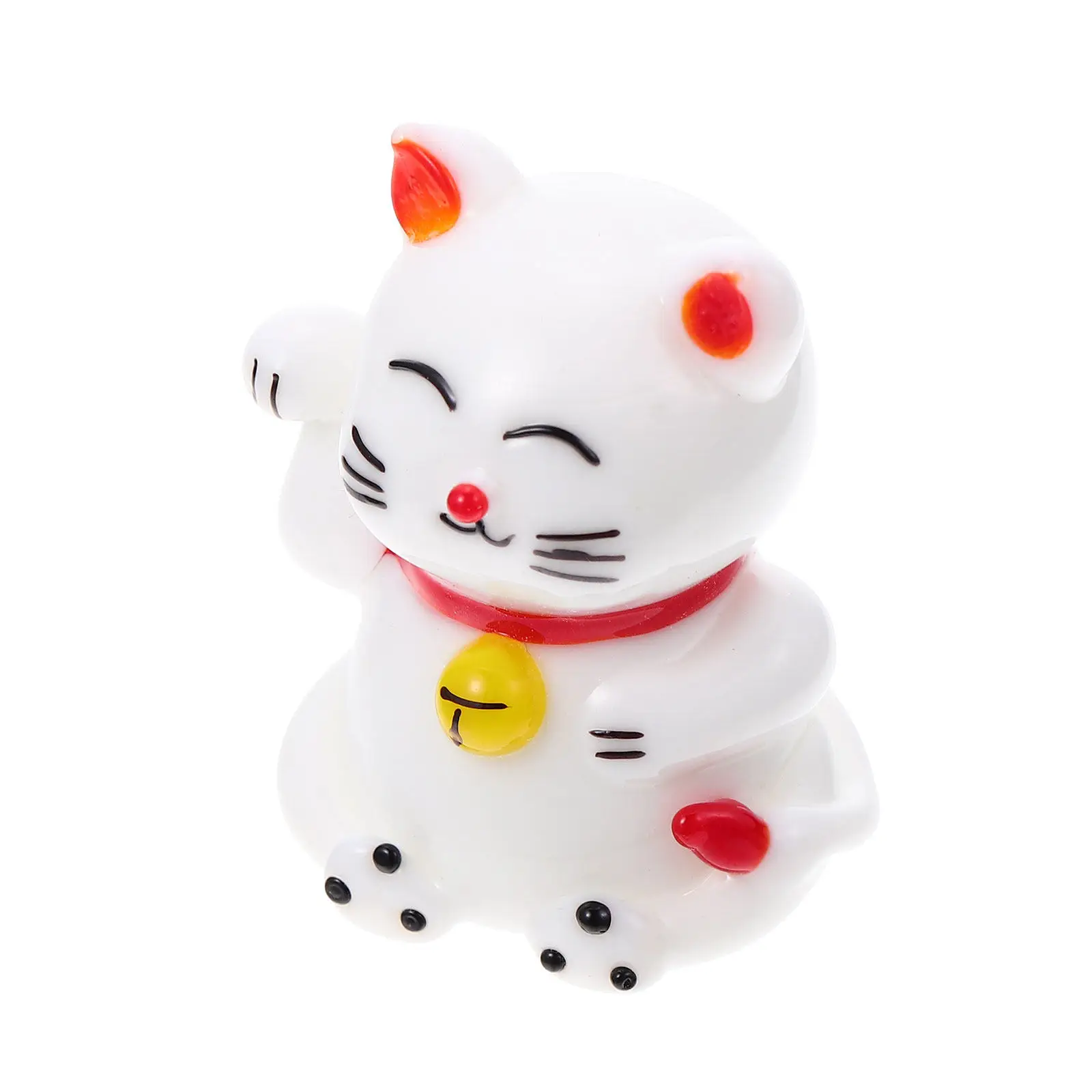 Creative Small Cat Ornament Desktop Decor Exquisite Unique Cat Shaped Adornment Home Tabletop Decoration