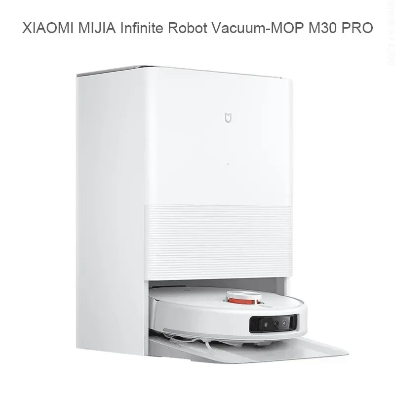 XIAOMI MIJIA-Robot de balayage tout-puissant M30 PRO, aspirateur vadrouille, Cknit, poussière d'air, machine de traitement domestique, autonettoyant, D343