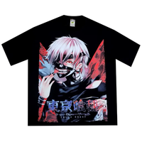 A Must-have T-shirt for Anime Fans Dark Anime Fans Pure Cotton Comfortable Men's and Women's T-shirts Hardcore Dark Style