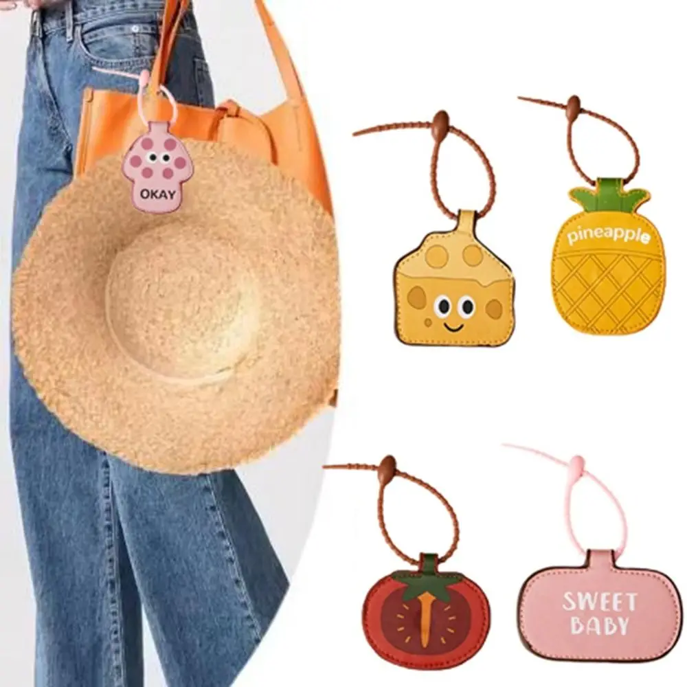 

Multifunctional PU Hat Magnetic Buckle Hanging Cute Sun Hat Magnetic Buckle Anti Loss Bag Clip Beach