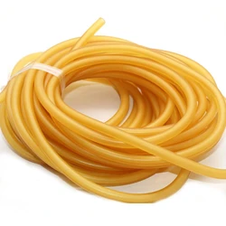 10m Solid Rubber Band Accidently Rope Diameter 2mm Fishing Line Pull Rope Protecting Fishing Rod Line Solid Round Elastic Line