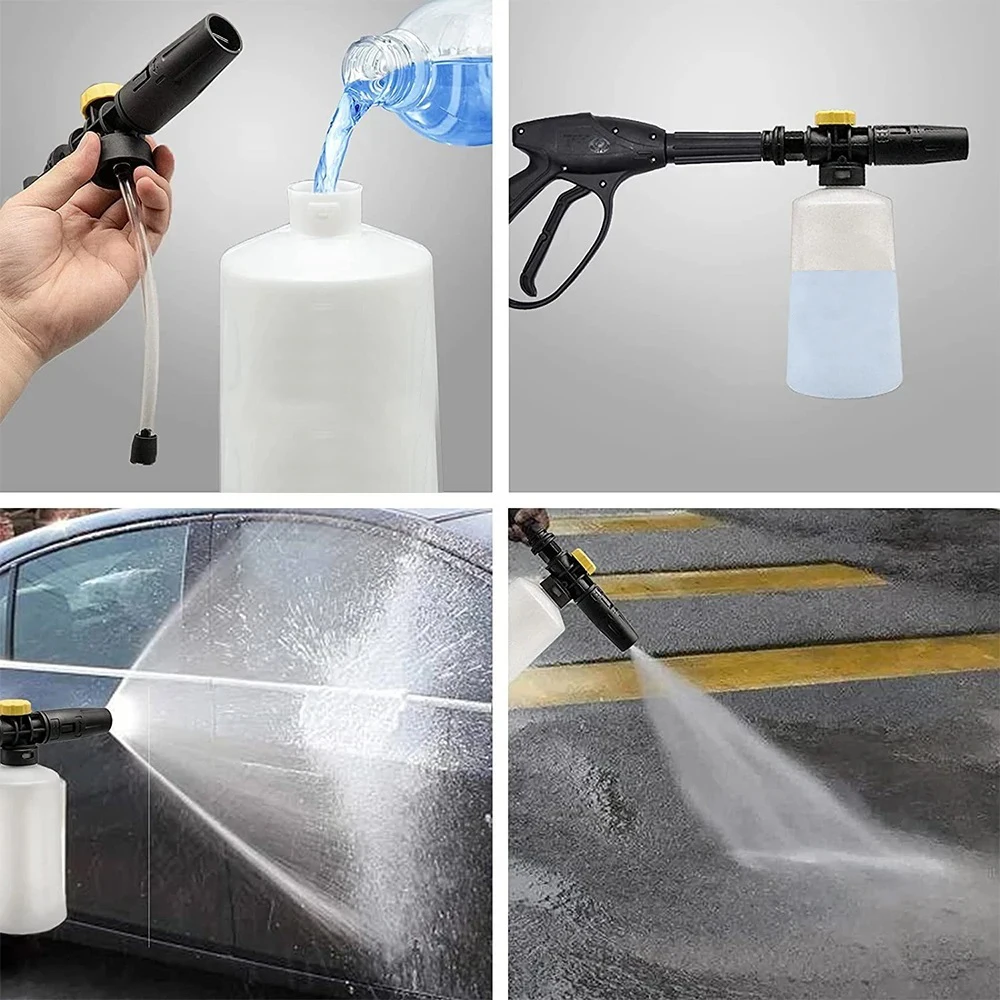 Upgrated Snow Foam Lance For Karcher K2 K3 K4 K5 K6 K7 Car Pressure Washer Soap Foam Generator With Adjustable Sprayer Nozzle image 6