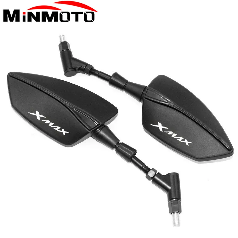 For YAMAHA XMAX300 XMAX400 XMAX X-MAX XMAX 125 XMAX250 XMAX 300 400 Motorcycle Rearview Side Mirrors Universal 8MM 10MM scooter