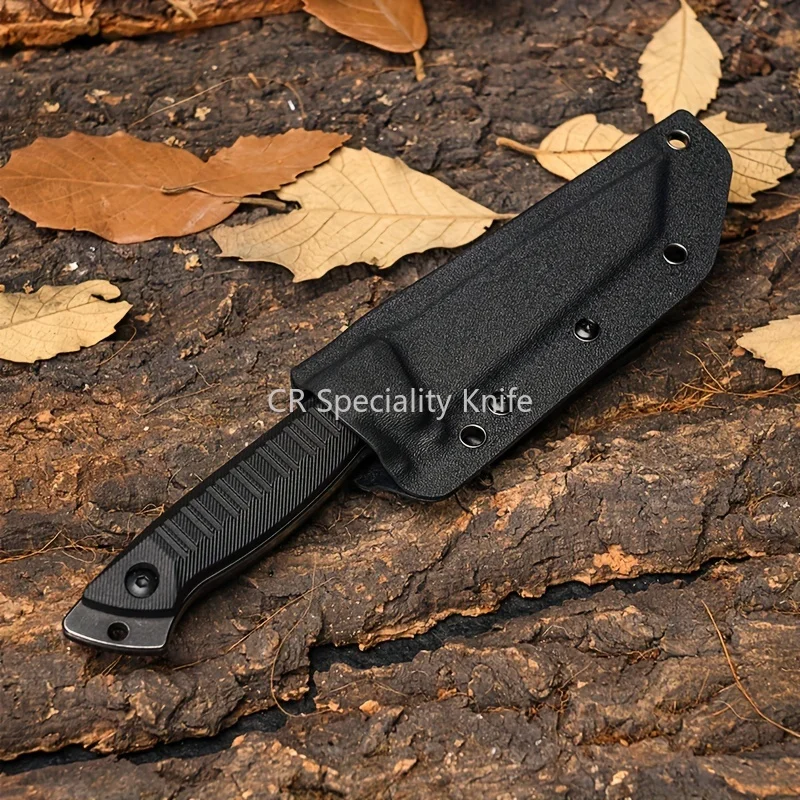 High Hardness Combat Fixed Blade Knife 8Cr13Mov Blade Nylon Glass Fiber Handles Safety Tactical Knife Adventure EDC Multitool