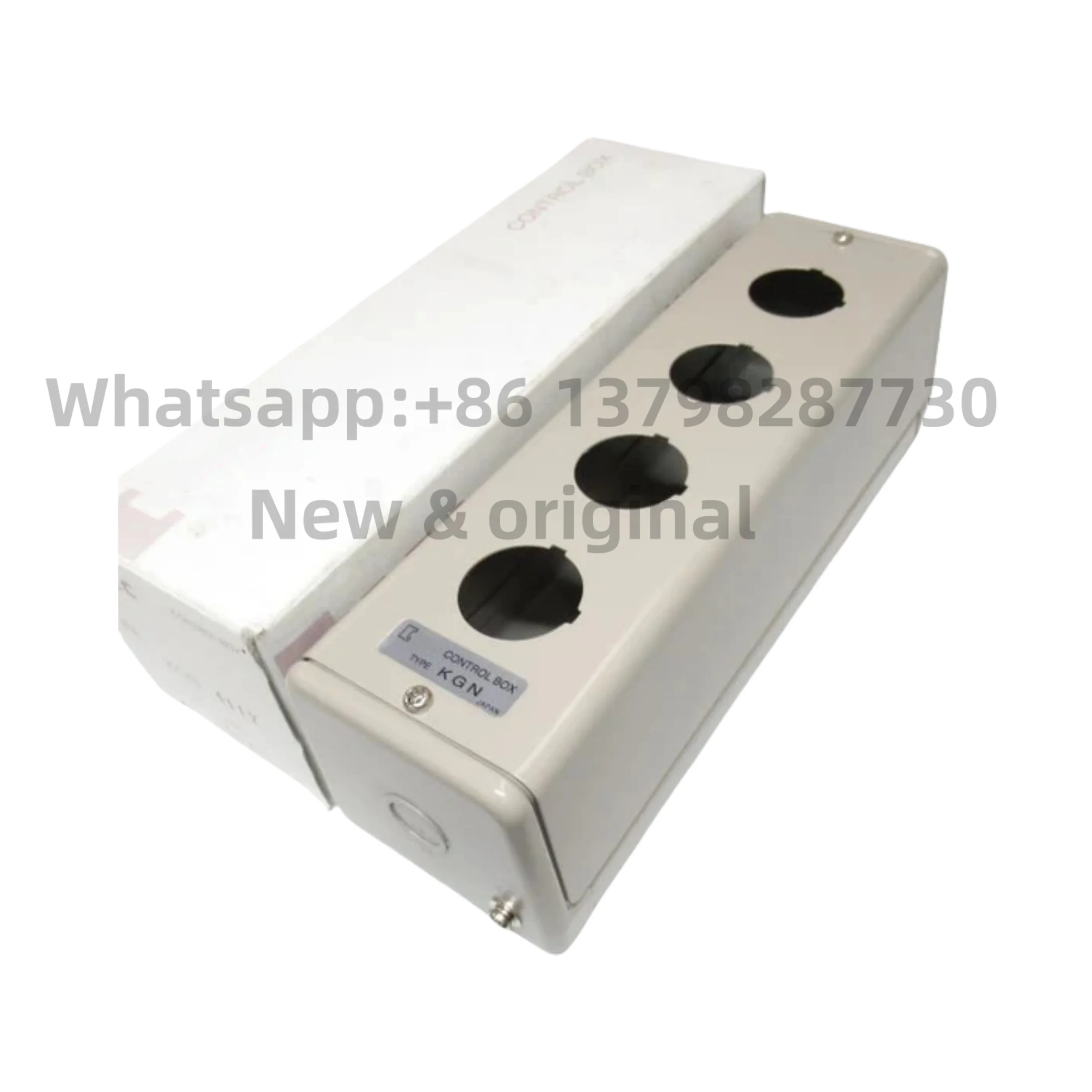 nouveau-boitier-de-commande-d'origine-boite-a-boutons-en-metal-kgn411y-4-trous-30mm