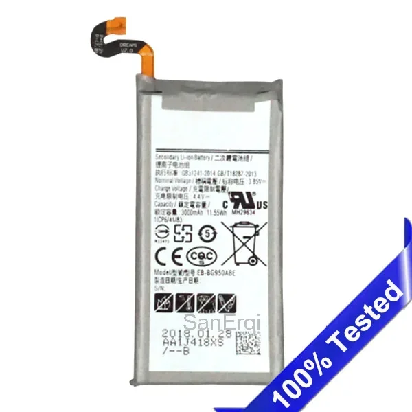 EB-BG950ABE 3000mAh Phone Battery For Samsung Galaxy S8 G950F G950U G950 Battery Replacement Battery