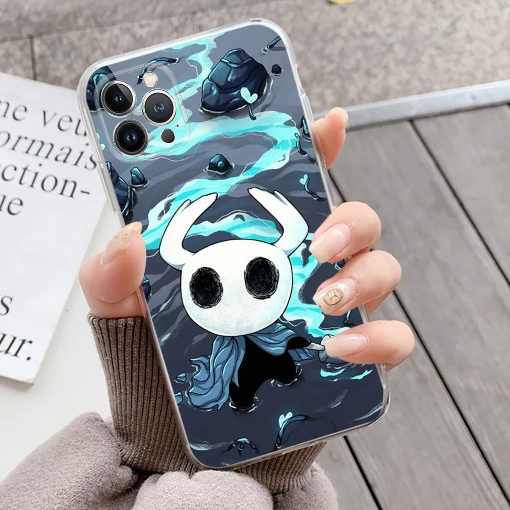 H-Hollow K-KnightS Game Phone Case Silicone Soft for iphone 15 14 13 12 11 Pro Mini XS MAX 8 7 6 Plus X XS XR Cover