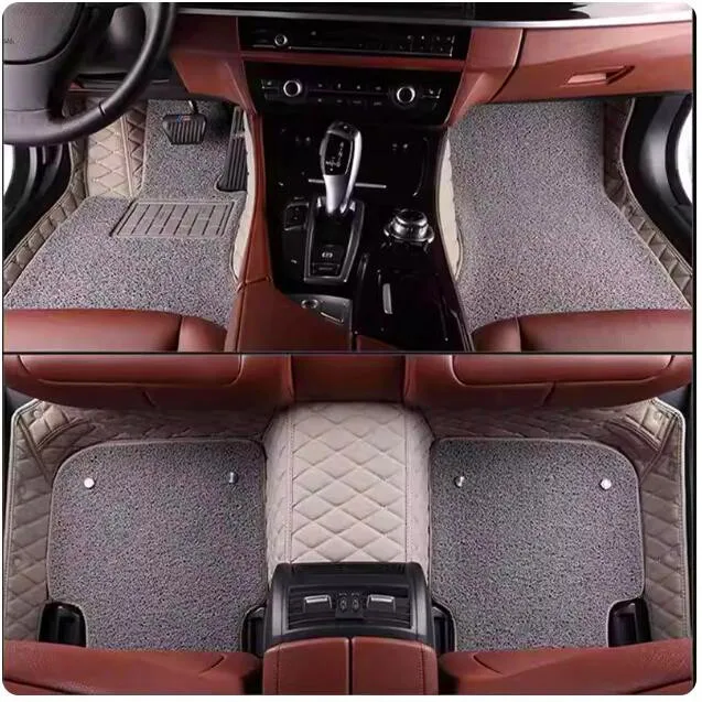 

Custom special car floor mats for Lexus LX 470 2008-1998 5 seats Good quality waterproof double layers carpets for LX470 2003