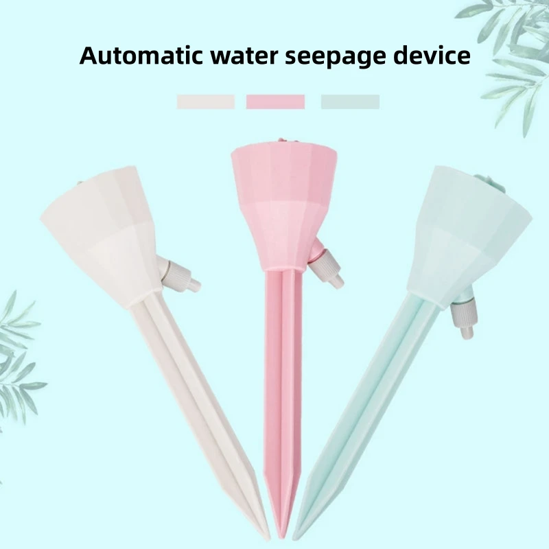 Sistema di irrigazione a goccia regolabile da 3 pezzi picchi autoirriganti automatici per piante sistema di irrigazione per piante in vaso per interni ed esterni