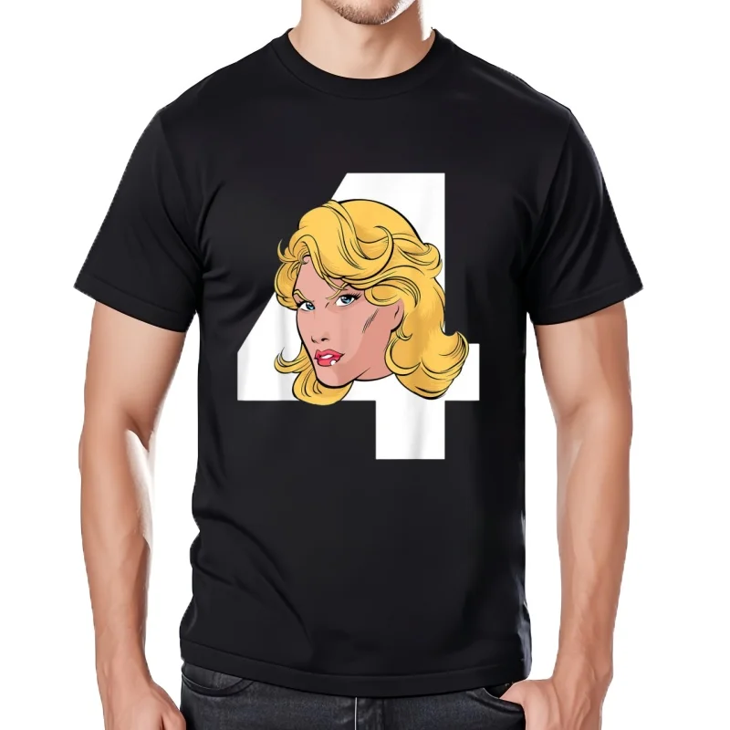 T-shirt Femme Invisible 4 Logo, Cove Four, Grand Visage
