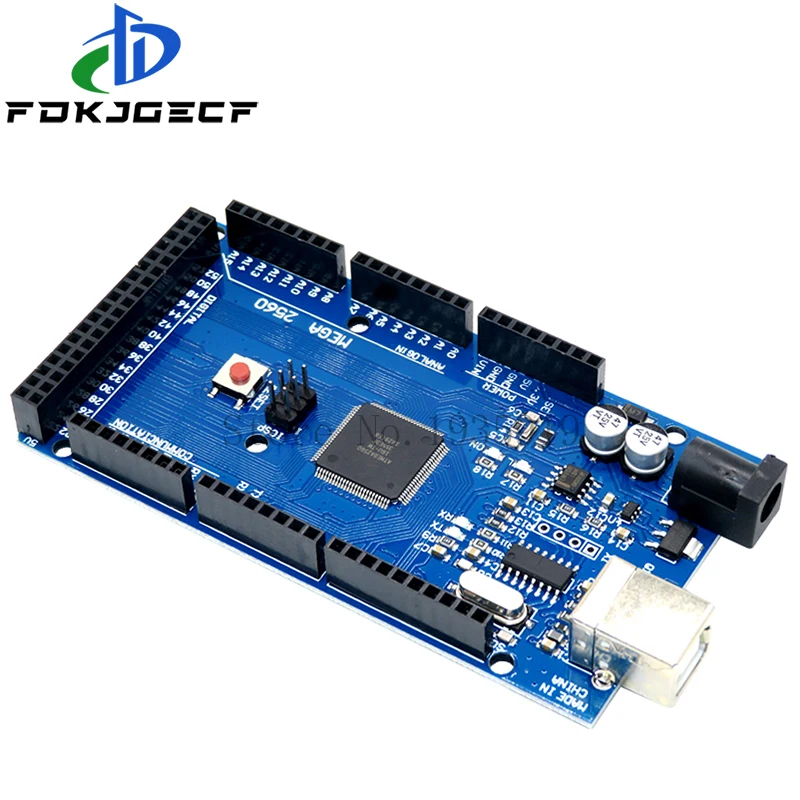 MEGA2560 MEGA 2560 R3 (ATmega2560-16AU CH340G) AVR USB board Development board MEGA2560 With 30cm USB Cable for arduino