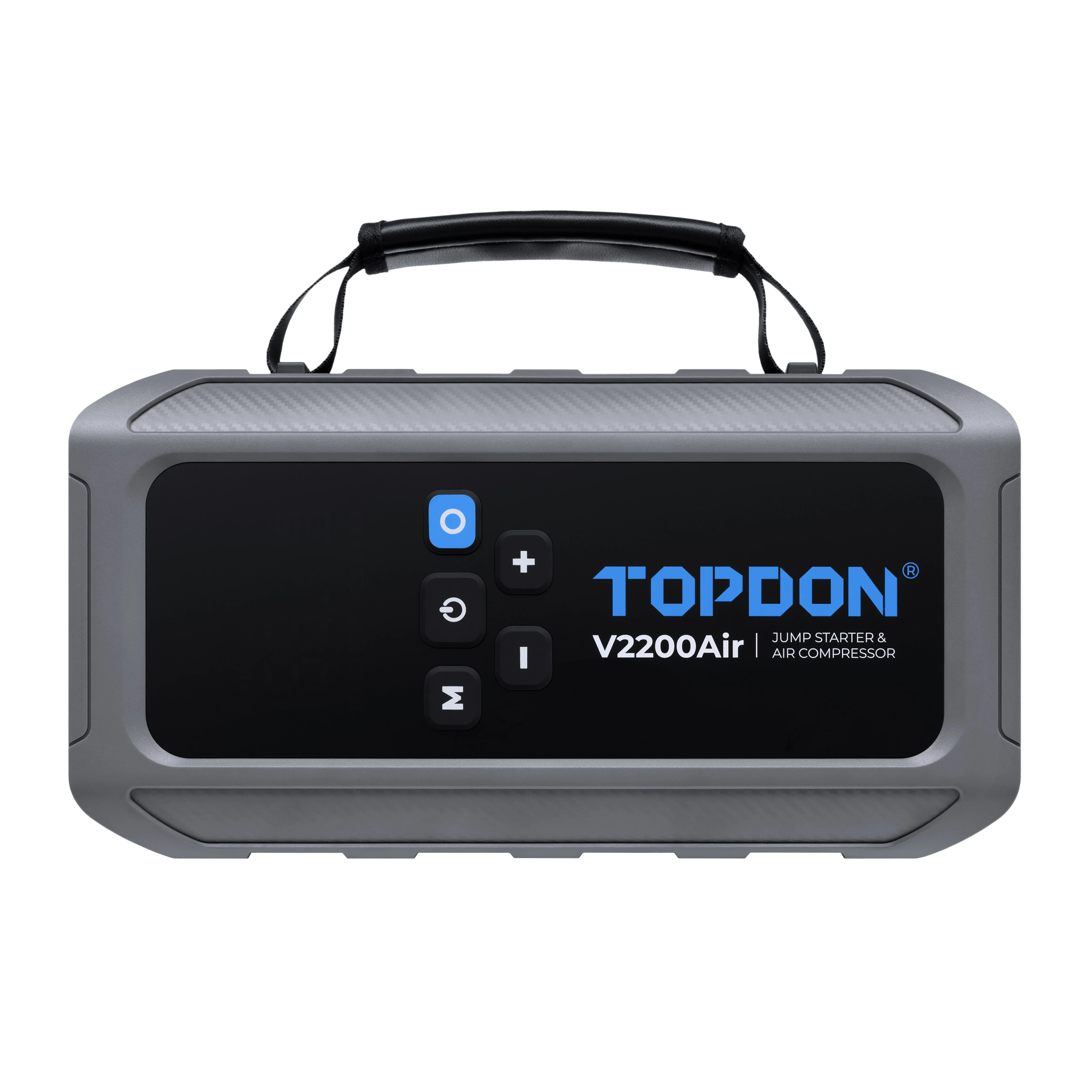 Topdon V2200 Air Portable Battery Booster Power Bank Multi Function Super Capacitor Tire Inflator And Jump Starter