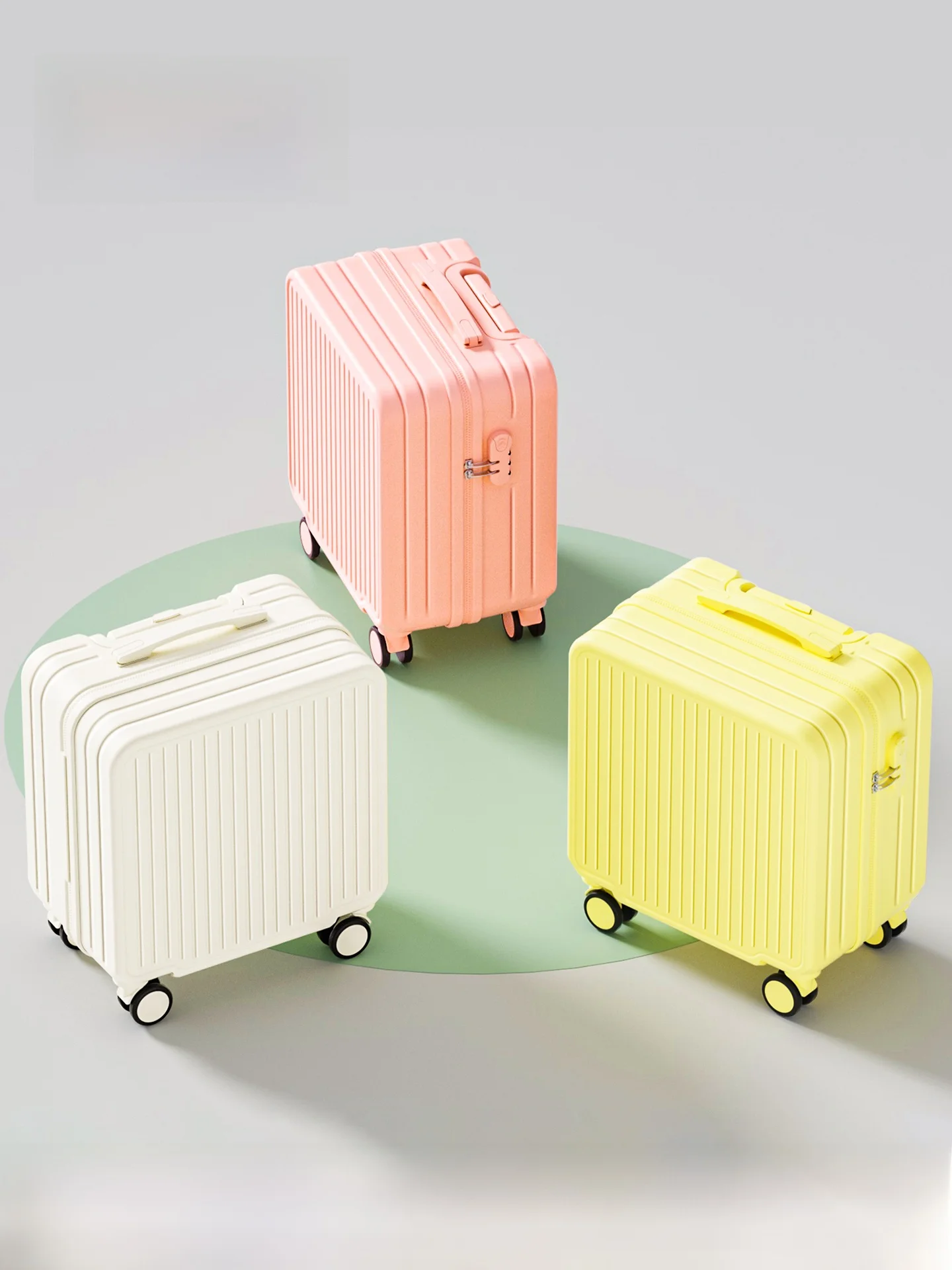 valigia-da-cabina-20-pollici-leggera-da-donna-per-viaggi-brevi-con-asta-estraibile-alla-moda-e-trendy-in-materiale-abs-pc