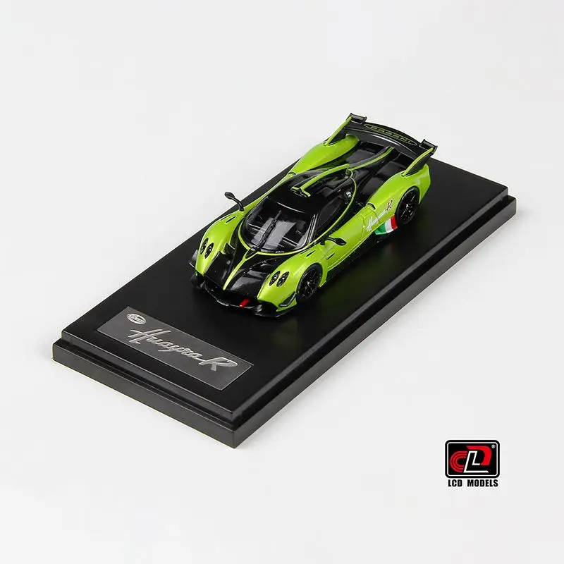 Modelo de coche a escala 1/64 fundido a presión LCD 1:64 Pagani Huayra, modelo de coche de aleación, vehículos de juego, juguetes para niños, caja Original