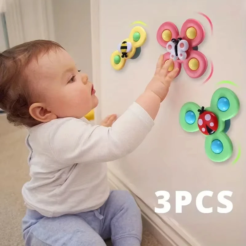 3-pecas-brinquedo-interativo-infantil-de-ventosa-giratoria-com-tema-de-inseto-e-flor-desenho-animado-fofo-brinquedos-educacionais-divertidos-para-bebes